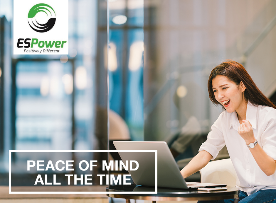 Peace Of Mind, All The Time with ES Power